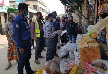 ঝিনাইদহ ভোক্তা-অধিকার সংরক্ষণ অধিদপ্তরের বাজার মনিটরিং